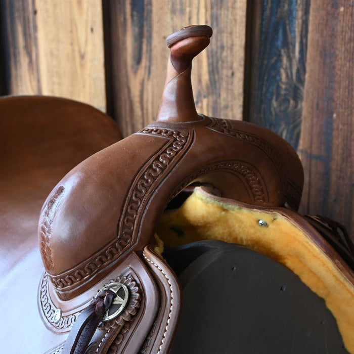 16.5" JEFF SMITH BUSTER WELCH CUTTING SADDLE