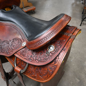 16.5" USED TRAIL SADDLE Saddles SHOPMADE   