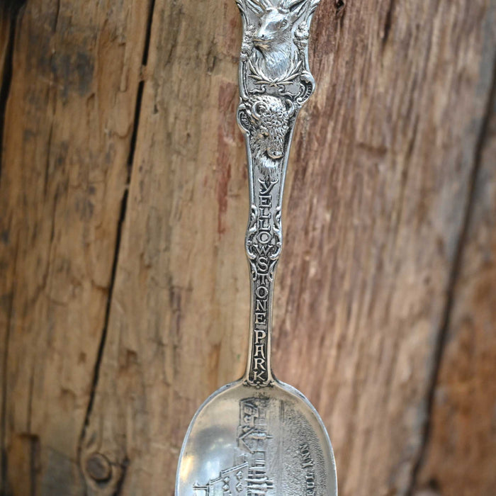Vintage Sterling Silver Yellowstone Souviner Spoon
