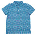 Ferrell Brand Boy's Bennett Light Blue Polo Snap Shirt KIDS - Boys - Clothing - Shirts - Short Sleeve Shirts Ferrell Brand