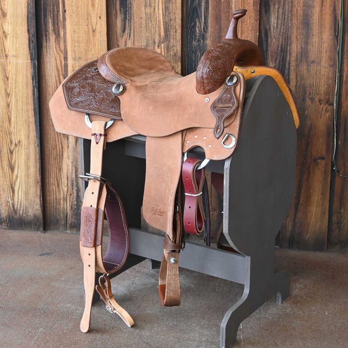 15.5" JEFF SMITH BEAU GALYEAN CUTTING SADDLE