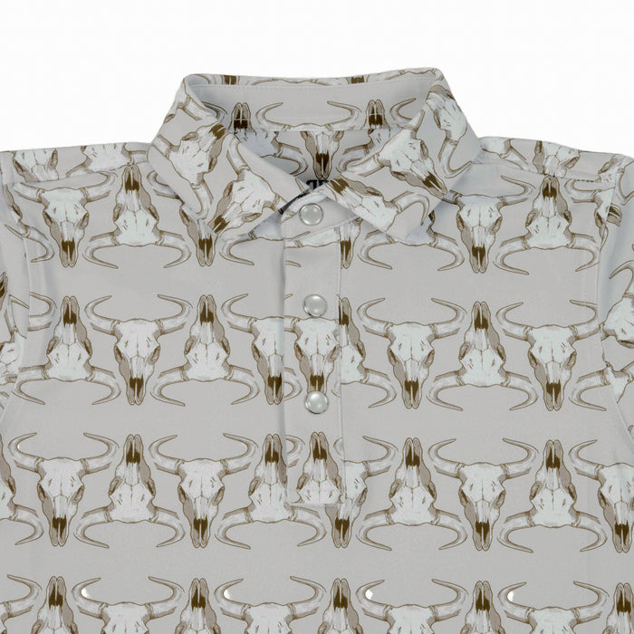 Ferrell Brand Men's Ranger Cream Polo Snap Shirt MEN - Clothing - Shirts - Short Sleeve Ferrell Brand