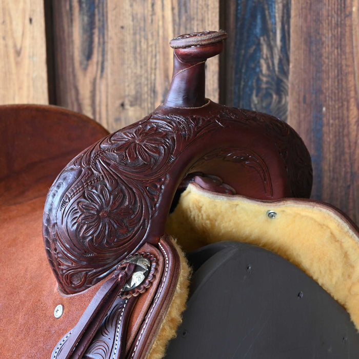 14.5" JEFF SMITH BUSTER WELCH RANCH CUTTER SADDLE