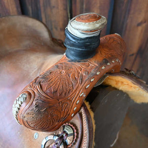 15" USED TESKEY'S RANCH SADDLE