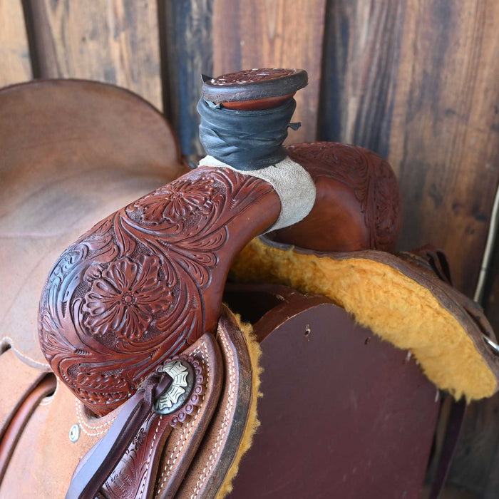 14.5" USED CACTUS RANCH SADDLE Saddles - Used CACTUS SADDLERY