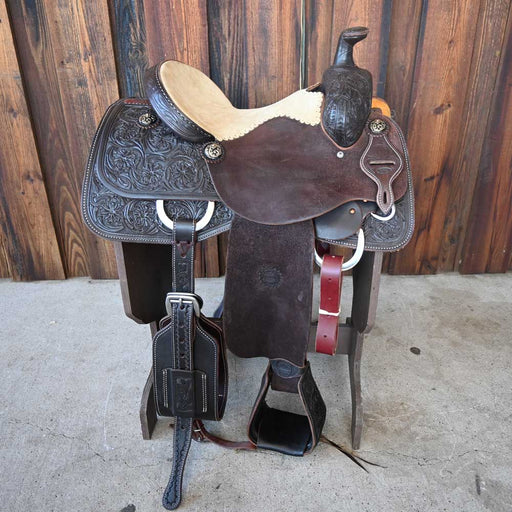 14" JEFF SMITH ROPING SADDLE Saddles - New Jeff Smith