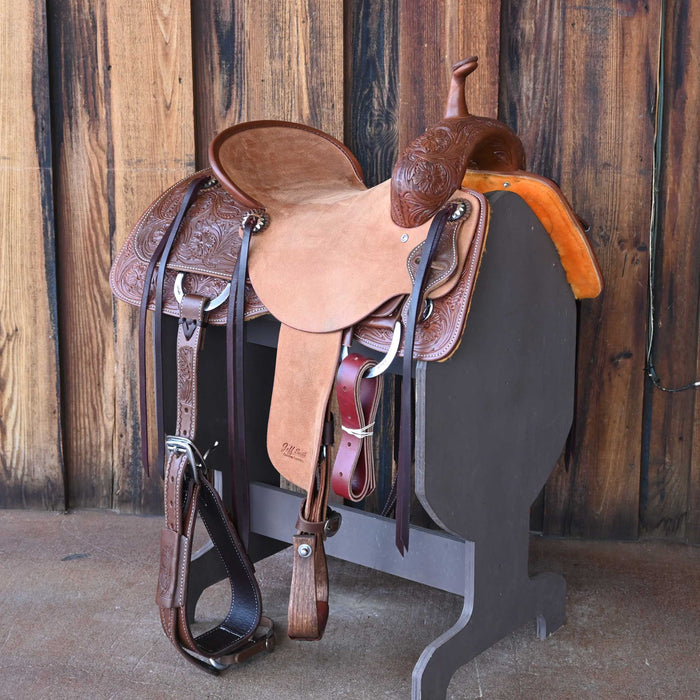 16" JEFF SMITH BUSTER WELCH CUTTING SADDLE
