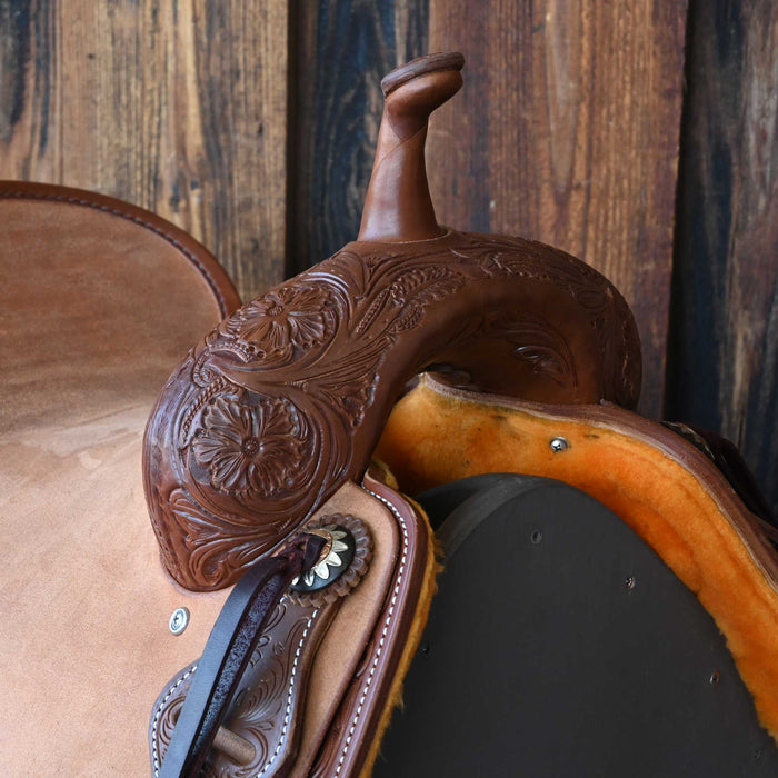 16" JEFF SMITH BUSTER WELCH CUTTING SADDLE