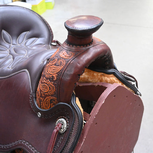 15" USED CIRCLE Y TRAIL SADDLE Saddles - Used Circle Y Saddlery