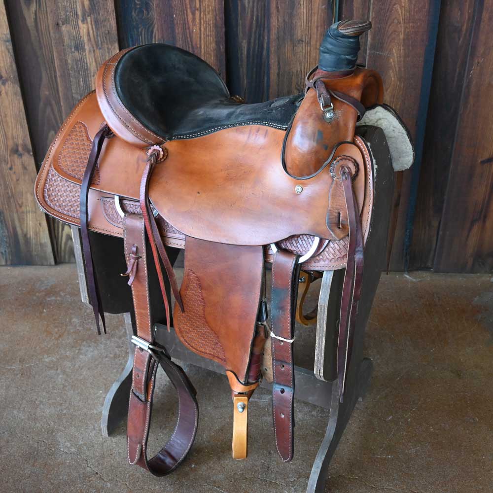 15.5" USED SIMCO ROPING SADDLE