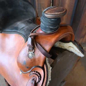 15.5" USED SIMCO ROPING SADDLE