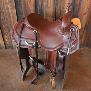 15" JEFF SMITH CUTTING SADDLE Saddles Jeff Smith   