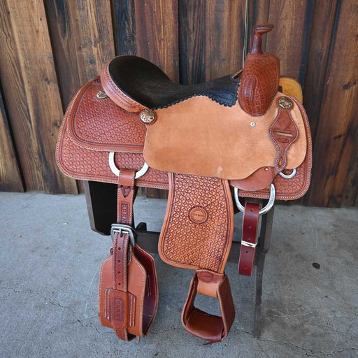 15" JEFF SMITH ROPING SADDLE Saddles - New Jeff Smith