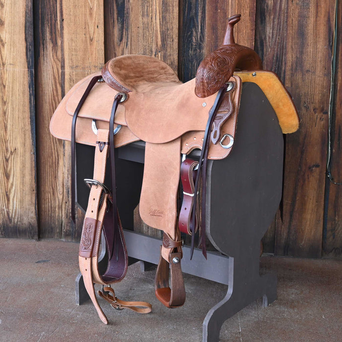 15.5" JEFF SMITH BUSTER WELCH CUTTING SADDLE