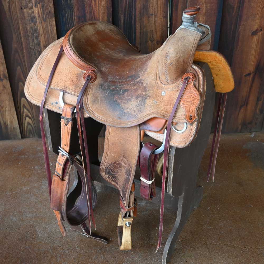 16" USED TESKEY'S RANCH VERSATILITY SADDLE