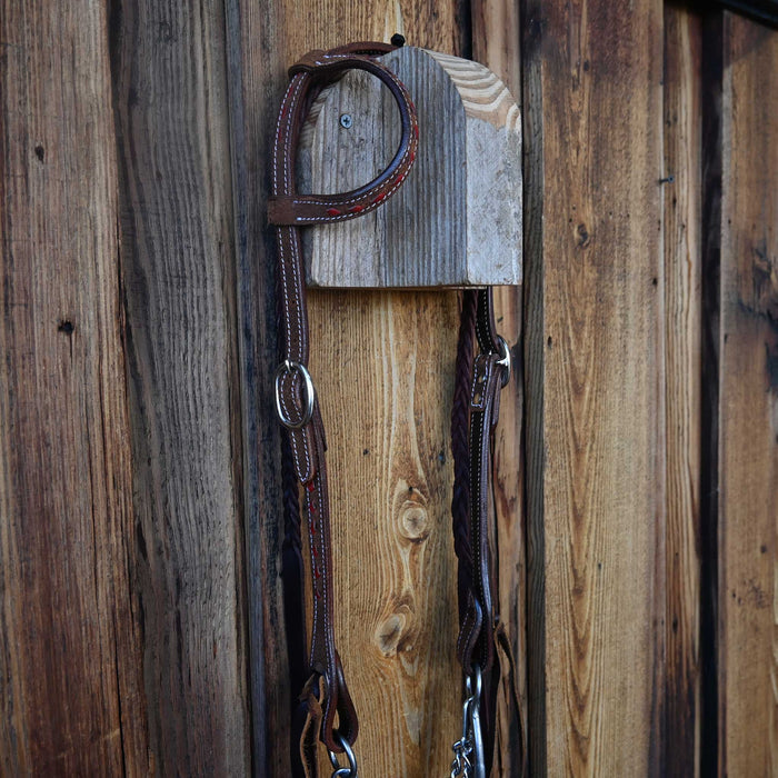 Ported Chain Bridle Rig w/Single Ear Headstall