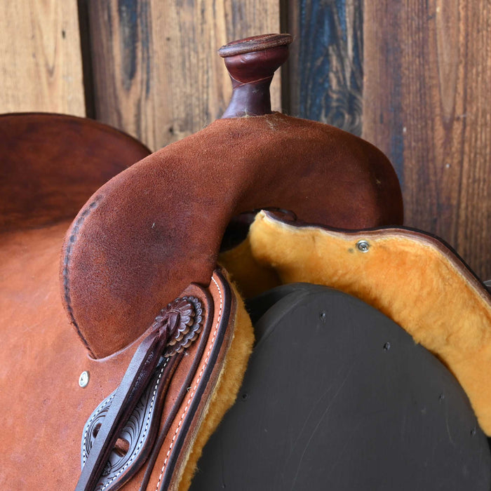 15" JEFF SMITH BUSTER WELCH RANCH CUTTER SADDLE