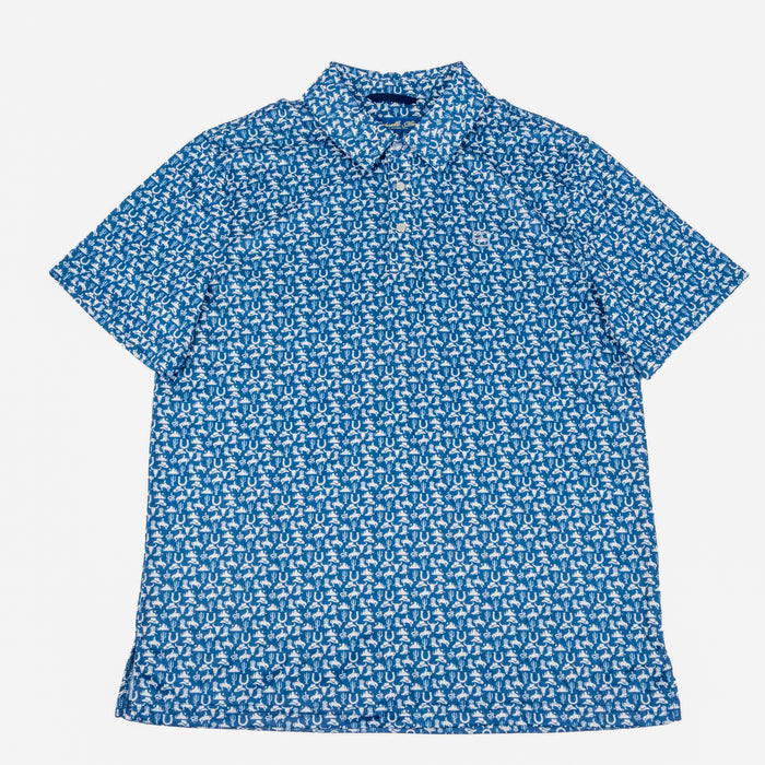 Panhandle Slim Men's Western Print Pearl Snap Polo Shirt MEN - Clothing - Shirts - Short Sleeve Panhandle