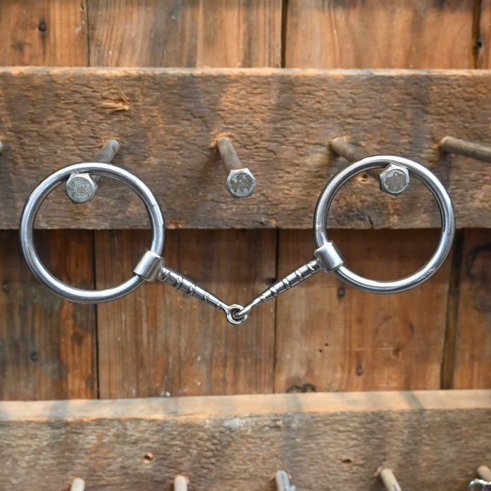 Kerry Kelley O-Ring Bumpy Snaffle Bit