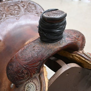 14.5" USED CACTUS RANCH SADDLE Saddles CACTUS SADDLERY   