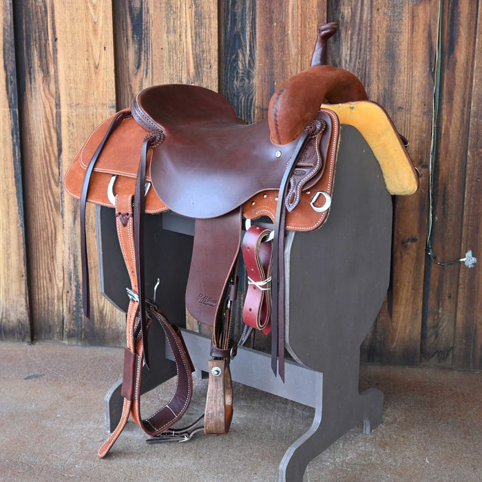 17" JEFF SMITH BEAU GALYEAN CUTTING SADDLE