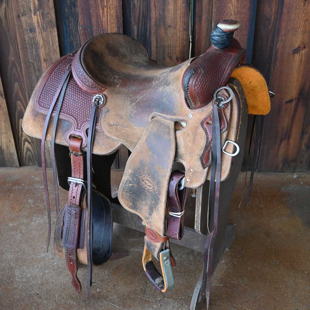 16" USED TESKEY'S RANCH SADDLE