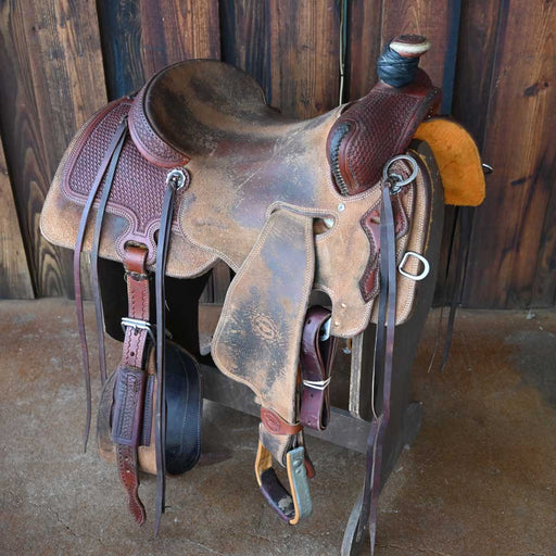 16" USED TESKEY'S RANCH SADDLE Saddles - Used Teskey's Saddlery