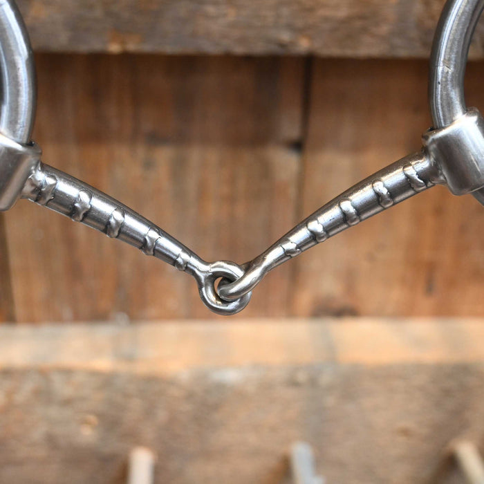 Kerry Kelley O-Ring Bumpy Snaffle Bit