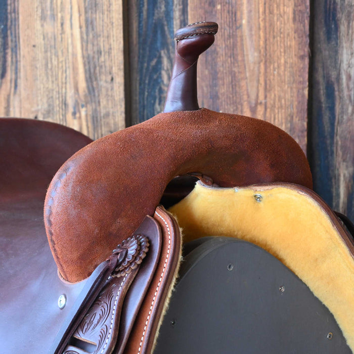 17" JEFF SMITH BEAU GALYEAN CUTTING SADDLE