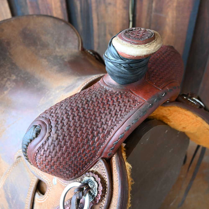 16" USED TESKEY'S RANCH SADDLE Saddles - Used Teskey's Saddlery
