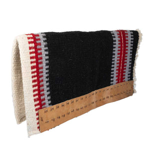 Original Casa Zia Saddle Blanket Tack - Saddle Pads Teskey's Red/Black  