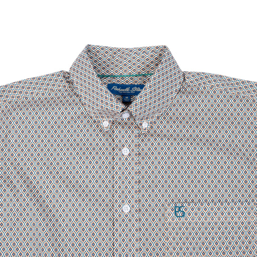 Panhandle Slim Men's Geo Print Button Down Shirt MEN - Clothing - Shirts - Short Sleeve Panhandle