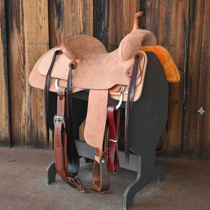 15.5" JEFF SMITH BUSTER WELCH CUTTING SADDLE