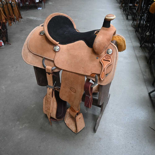 15" TESKEY'S ROPING SADDLE Saddles - New Teskey's Saddlery