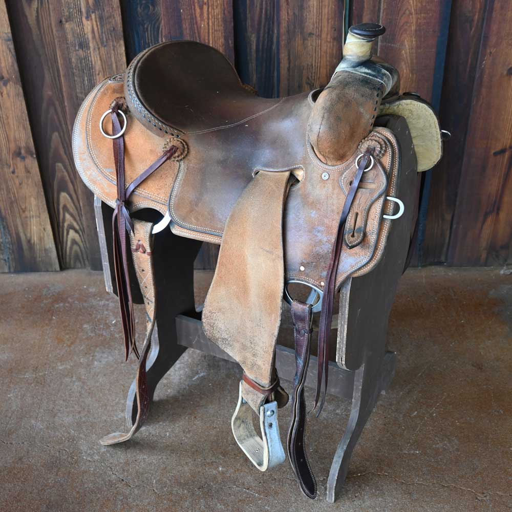 15.5" USED CACTUS RANCH SADDLE Saddles CACTUS SADDLERY