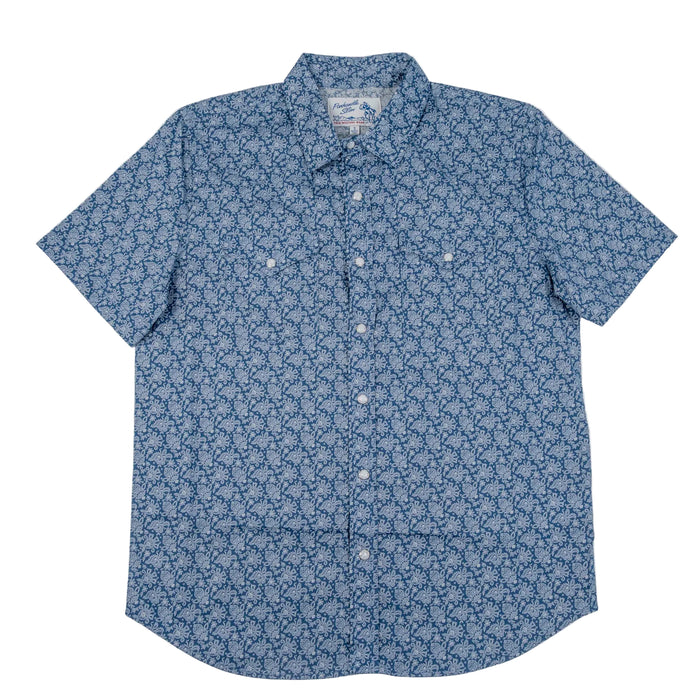 Panhandle Slim Men's Indigo Pearl Snap Shirt MEN - Clothing - Shirts - Short Sleeve Panhandle