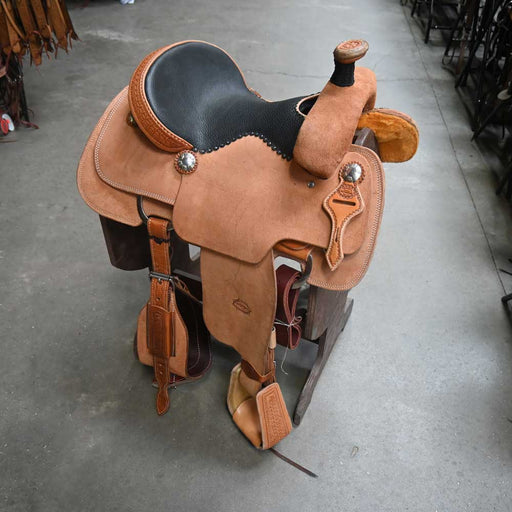 14.5" TESKEY'S ROPING SADDLE Saddles - New Teskey's Saddlery