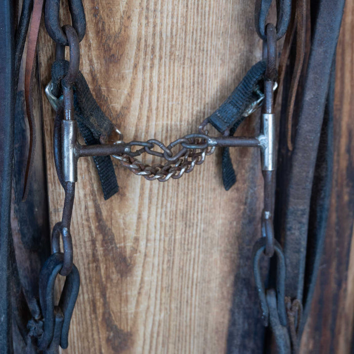 JD Bits Chain Break Bridle Rig w/Single Ear Headstall