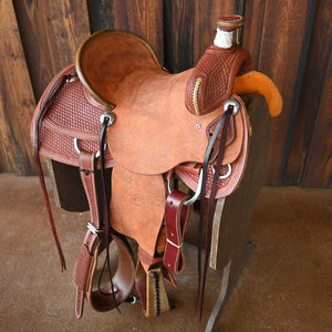 13.5" TESKEY'S RANCH ASSOCIATION SADDLE Saddles Teskey's Saddlery