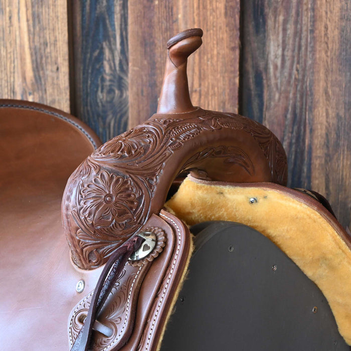 17" JEFF SMITH BUSTER WELCH CUTTING SADDLE