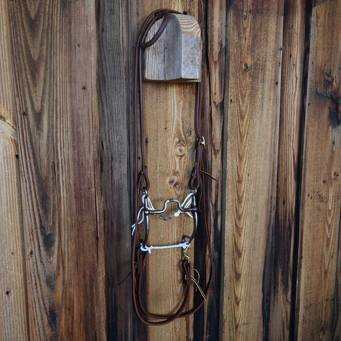 Caprock Square Port Bridle Rig w/Single Ear Headstall