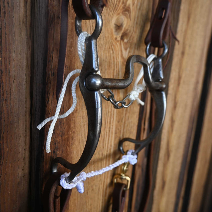 Caprock Square Port Bridle Rig w/Single Ear Headstall