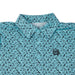 Cinch Boy's Blue Western Print Polo Shirt KIDS - Boys - Clothing - Shirts - Short Sleeve Shirts Cinch