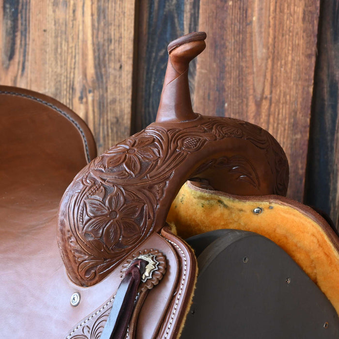 16.5" JEFF SMITH BUSTER WELCH CUTTING SADDLE