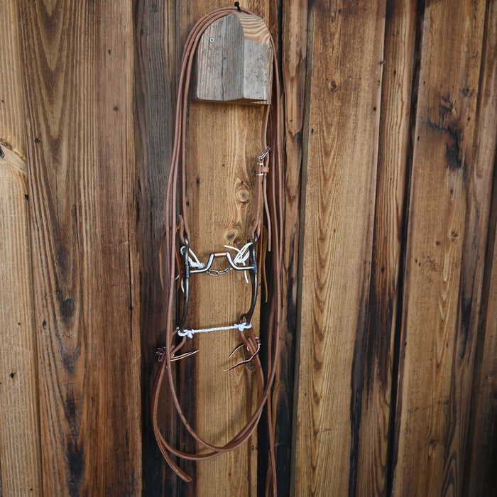 Josh Ownbey Hinge Port Bridle Rig w/Split Ear Headstall