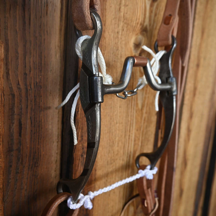 Josh Ownbey Hinge Port Bridle Rig w/Split Ear Headstall
