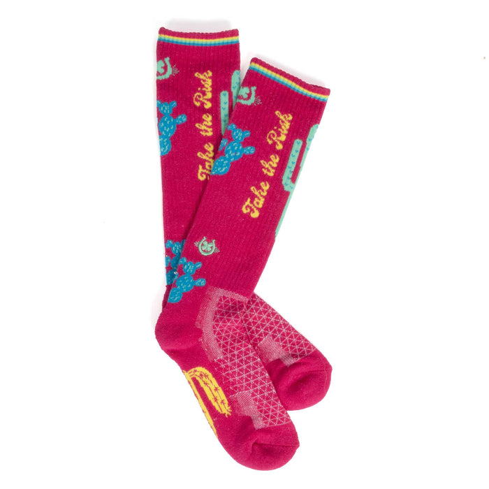 Lucky Chuck "Take The Risk" Performance Socks