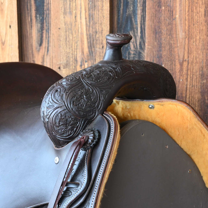 16" JEFF SMITH SAM HOUSTON COWBOY SADDLE