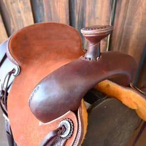 15" JEFF SMITH ROPING SADDLE Saddles Jeff Smith   