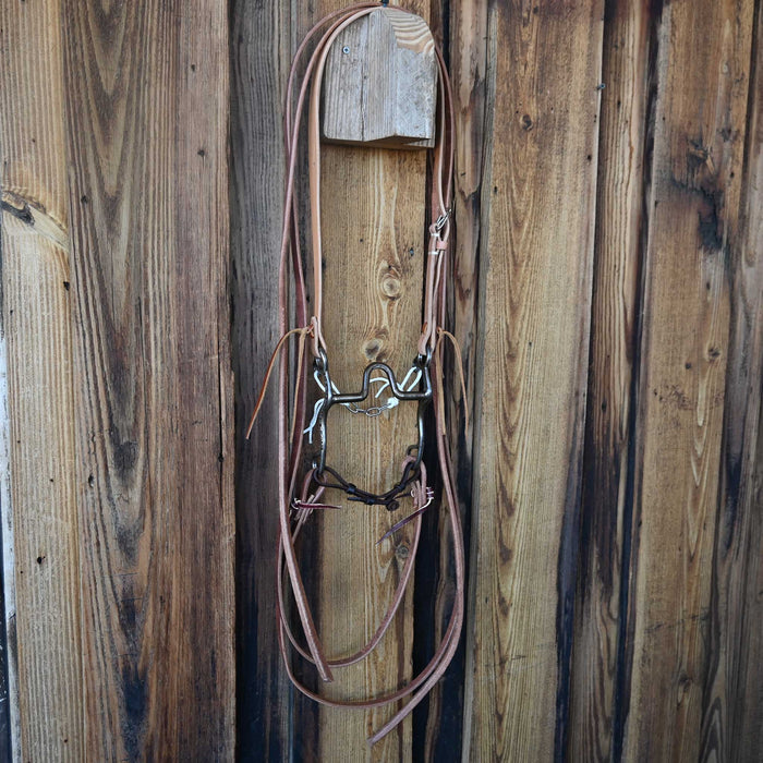 Kerry Kelley Solid Port Bridle Rig w/Split Ear Headstall